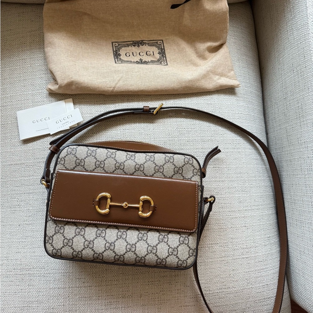 Gucci Horsebit 1955 Small Camera Bag - GG Supreme